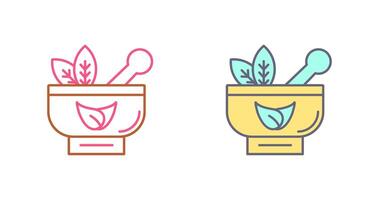 Ayurvedic Icon Design vector