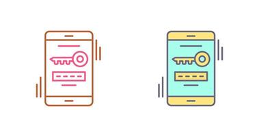One Time Password Icon Design vector