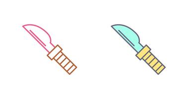 diseño de icono de cuchillo vector