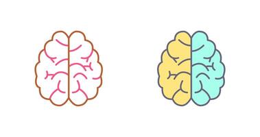 Brain Icon Design vector