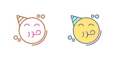 Party Icon Design vector