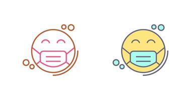 Mask Icon Design vector