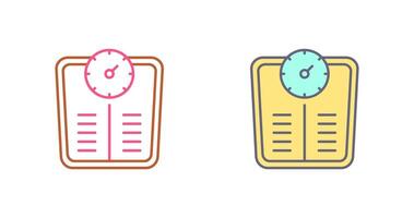 Weight Scale Icon Design vector