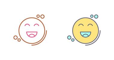 Happiness Icon Design vector