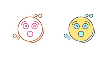 Surprised Icon Design vector