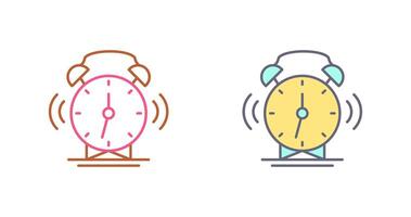 diseño de icono de reloj de alarma vector