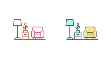 Living Room Icon Design vector