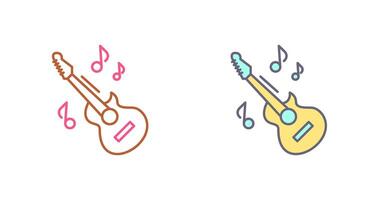 Guitar Icon Design vector