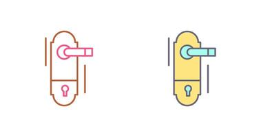 Doorknob Icon Design vector