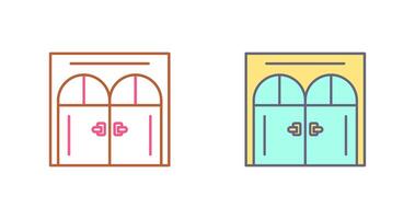 Door Icon Design vector