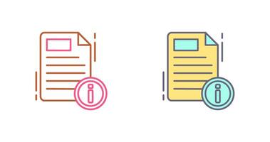 Document Icon Design vector