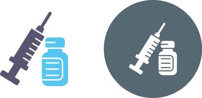 Syringe Icon Design vector