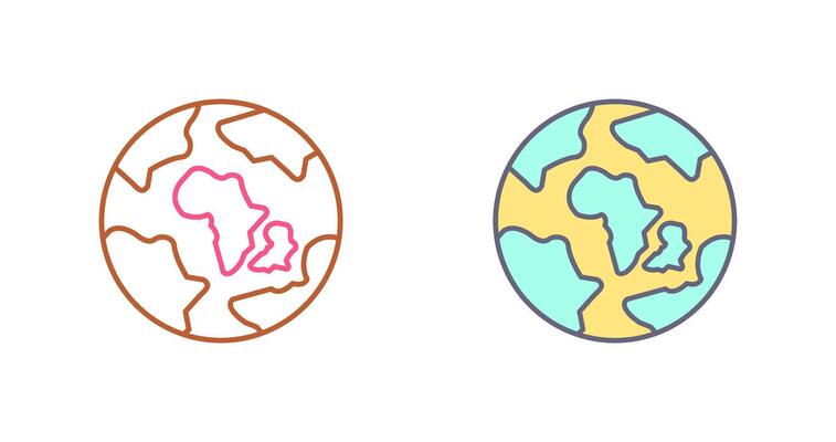 Earth Icon Design