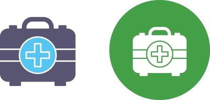 First Aid Kit Icon Design vector