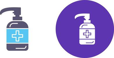 Sanitizer Icon Design vector