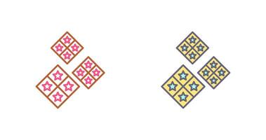 Tiles Icon Design vector