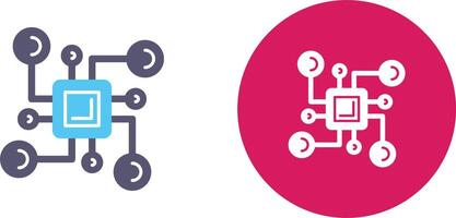 Connection Icon Design vector
