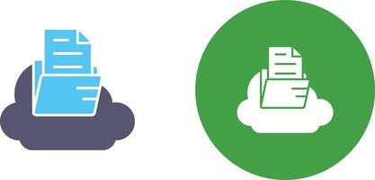 Cloud Icon Design vector