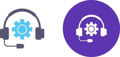 Customer Support Icon Design vector