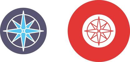 Compass Icon Design vector