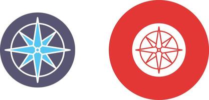 Compass Icon Design vector