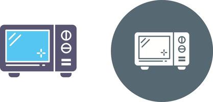 Microwave Icon Design vector