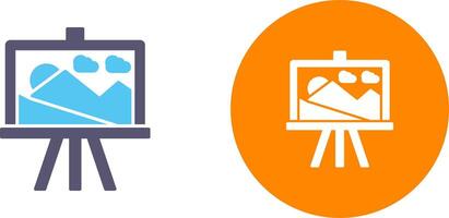 Canvas Icon Design vector