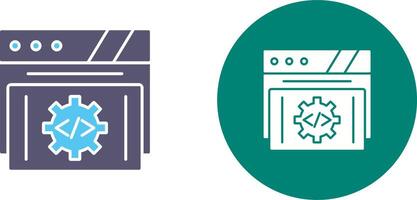 Development Icon Design vector