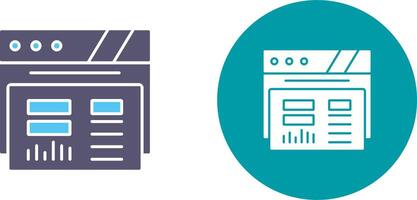 Dashboard Icon Design vector