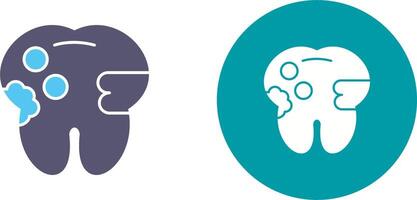 Caries Icon Design vector