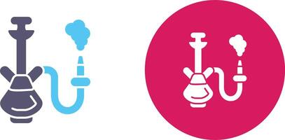 Hookah Icon Design vector