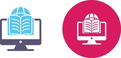 Learning Icon Design vector