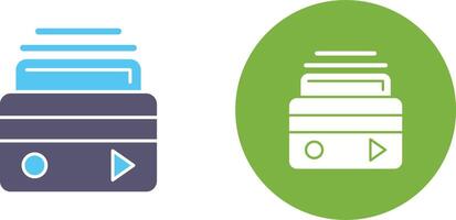 Atm Card Icon Design vector