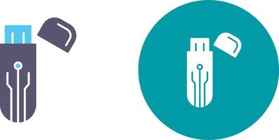 Usb Icon Design vector