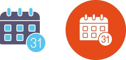 Calendar Icon Design vector