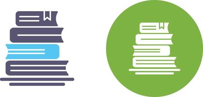 Books Icon Design vector