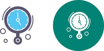 Wall Clock Icon Design vector