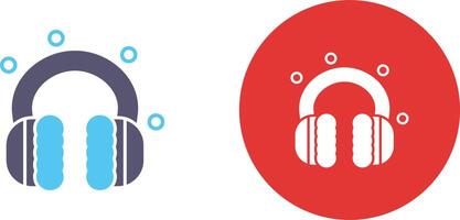 Earmuff Icon Design vector