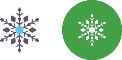 Snow Flake Icon Design vector