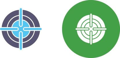 Target Icon Design vector
