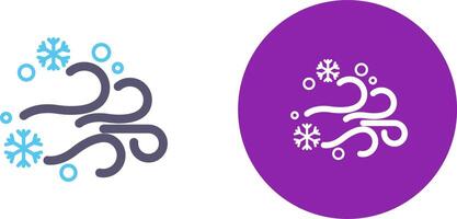 Blizzard Icon Design vector