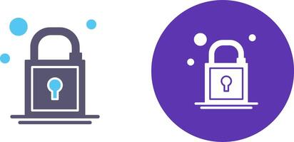 Lock Icon Design vector