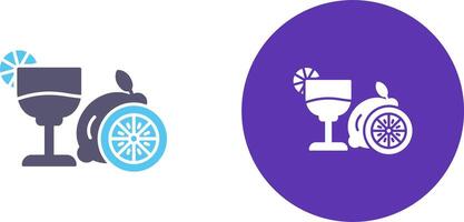Lime Juice Icon Design vector
