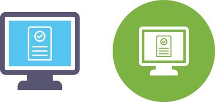 Online appointment Icon Design vector