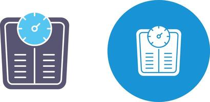 Weight Scale Icon Design vector