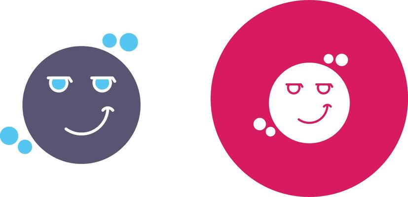 Smirk Icon Design