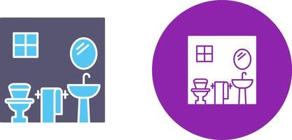 Bathroom Icon Design vector