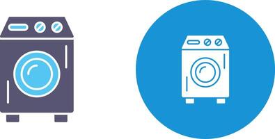 Washing Machine Icon Design vector