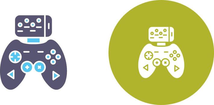 Game Controller Icon Design vector
