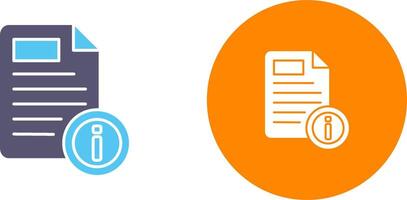 Document Icon Design vector